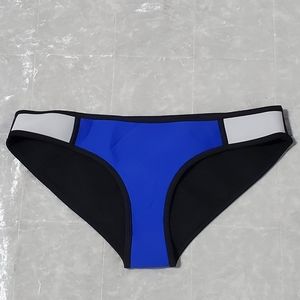 Ebuddy Royal Blue & White Bikini Bottoms
